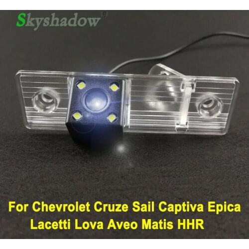 HHR HD CCD Night Vision Car Rear View Reverse Backup Camera Waterproof For Chevrolet Cruze Sail Captiva Epica Lova Aveo Matis