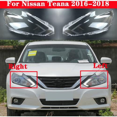 Auto Light Caps For Nissan Teana 2016-2018 Car Headlight Cover Transparent Lampshade Lamp Case Glass Lens Shell