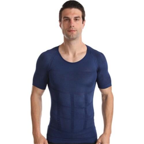 Mens Slimming Body Shapewear Corset Shorts Compression Abdomen Tummy Belly Control Slim Waist Underwear Sportswear 2021 Newest