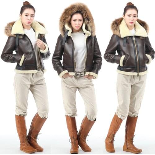 Piecolour Women's Pilot Jackets China