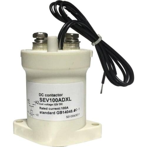 12v 24v 36v 48v 60v 72v 120v rated 500V 100A high voltage dc power reversing contactor for electric motor battery winch forklift