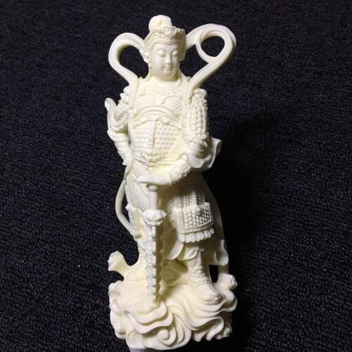 Vedic Buddha statue Guardian god General Wei Tian Chinese Buddhist figures Home decoration accessories Lucky statuette
