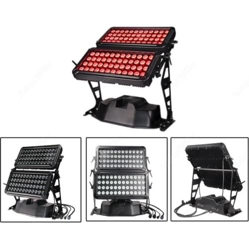 Led citi light dmx rgbw 96x10w 4in1 wash wall light waterproof city color led outdoor led bar rgbw dmx color led light+flycase