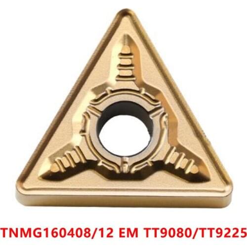 TNMG 160408 160412 TNMG160408 TNMG160412 EM TT9225 TT9080 Carbide Insert Lathe Cutter Turning Tool Efficient Original +10pcs