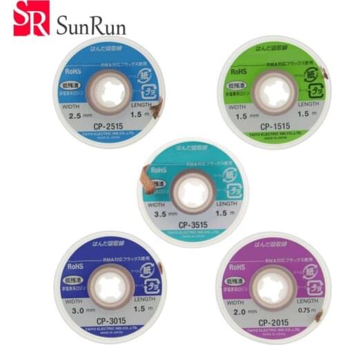 High Quality BGA Desoldering Braid Solder Wire CP-1515/2015/2515/3015/3515 Wick/Soldering Accessory Solder Remover