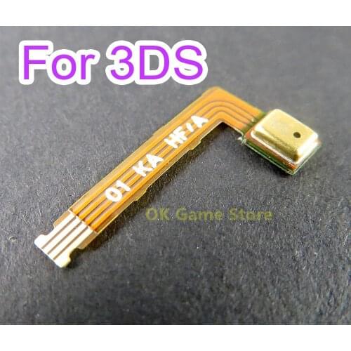 1pc/lot Mic Microphone Ribbon Flex Cable For Nintendo 3DS Replacement Parts Voice Sound Record Cable Speaker flex cable for 3ds