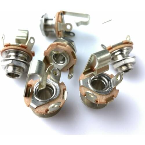 1 Piece SWITCHCRAFT Passive Short Open Output Jack For Electric Guitar Bass Made IN USA