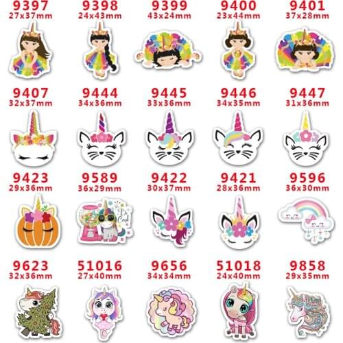 10 Pcs Cartoon Planar Resin Cabochons PR9397