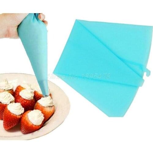 100PCS Reusable Icing Piping Bag Cream Pastry Bag Cake Decorating Tool Bakery Dessert Baking Decorating Bag
