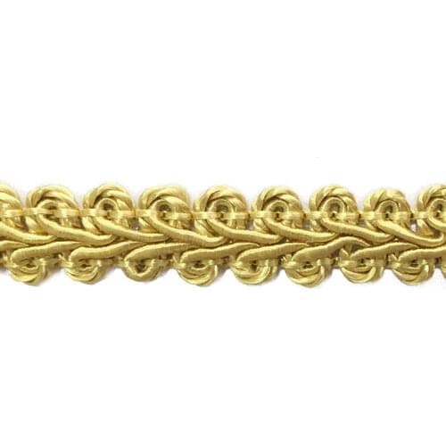 12M Braid Trim French Gimp Basic Sewing Ribbon Polyester DIY Crafts Costume Home Decorative