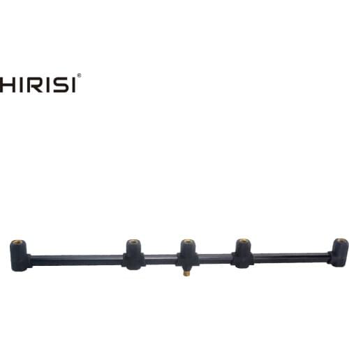 2 pieces 45cm Aluminium Carp Fishing Buzz Bars for 4 Rods Fishing Rod Support Holder