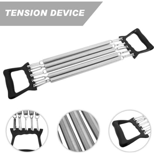 5 Springs Arm Strength Puller Home Fitness Muscle Training Chest Expander Fitness Exercise Equipment Resistance Bands