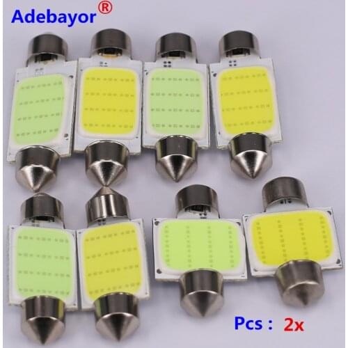 26X 31mm 36mm 39mm 42mm C5W Car led festoon light COB 12 chips Auto super bright COB Festoon MAP/DOME/INTERIOR LIGHTS Adebayor