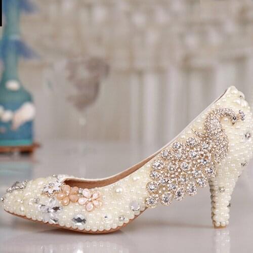 BAICLOTHING Women's Shoes With A Glass Heel
