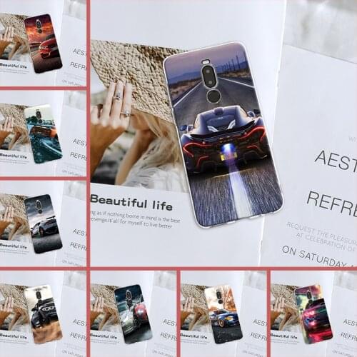 For Meizu 16Xs 16s 17 Pro 16T Phone Case Car Cool SportsCar Men Soft For Meizu X8 M10 Note 8 9 Back Cover Silicone Transparent