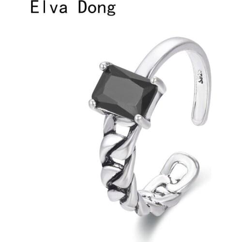 Elva Dong Rings With Cubic Zirkonia For Women