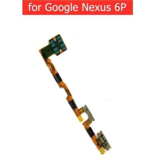 For Google Nexus 6P Power Volume Side Key button Flex Cable for Google Nexus 6P On Off Switch Flex Cable Replacement Parts