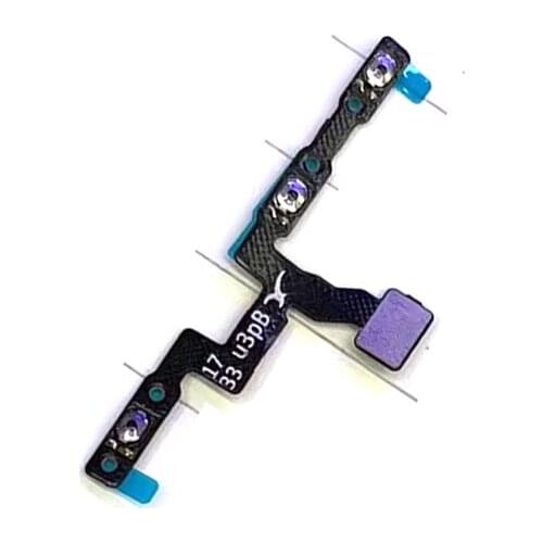 For ZTE Blade Z719 Power Volume Button Flex Cable Side Key Switch ON OFF Control Button Repair Parts