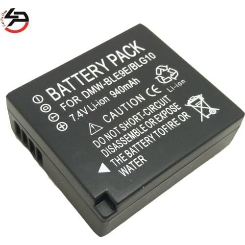 Laipuduo Battery for Panasonic DMW-BLE9,DMW-BLE9E,DMW-BLE9PP,DMW-BLG10 and Lumix DMC-GF3,DMC-GF3K, DMC-GF5,DMC-GF6,DMC-GX7