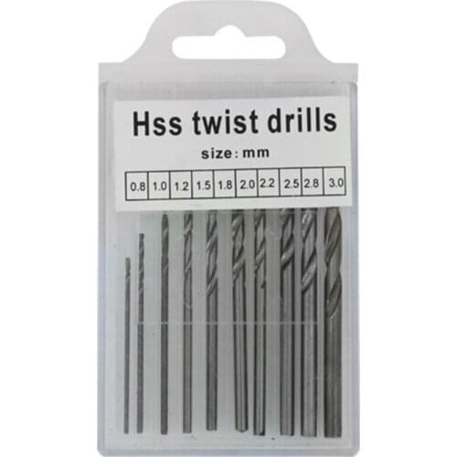 Hand Drill Bits Set Manual Tool Pin Vises Twist Drill Bits for Wood Jewelry Delicate Manual Work Electronic Assembling