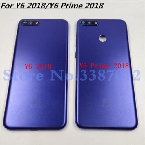 New Rear Back Cover Battery Door Housing cover For Huawei Y6 2018 / Y6 Prime 2018 5.7" ATU-L21 L22 L31 L42 ATU-LX1 Battery Cover