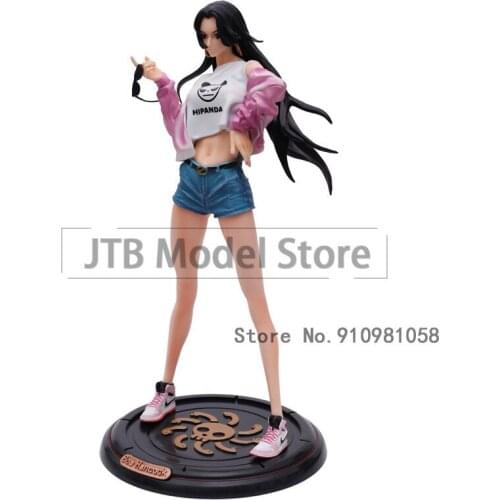 One Piece GK Action Figure Anime Boa Hancock 33CM PVC Sexy Girl Fashion Statue Collection Toys For Kid Desktop Decoration Figma