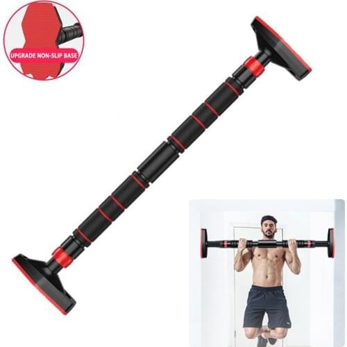Adjustable Door Horizontal Bars Non-slip Steel Pull Up Training Bar for Home Gym Workout Sport Exercise Gym Equipment for Home