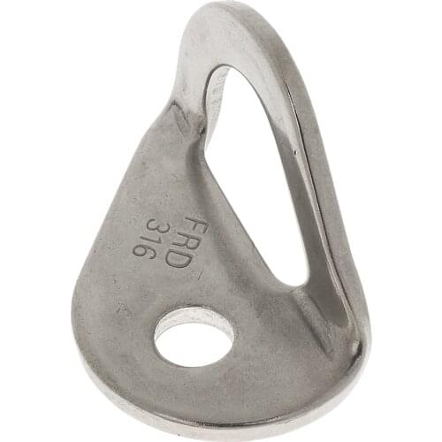 30KN 316 Stainless Steel Outdoor Rock Climbing Anchor Hanger Plate
