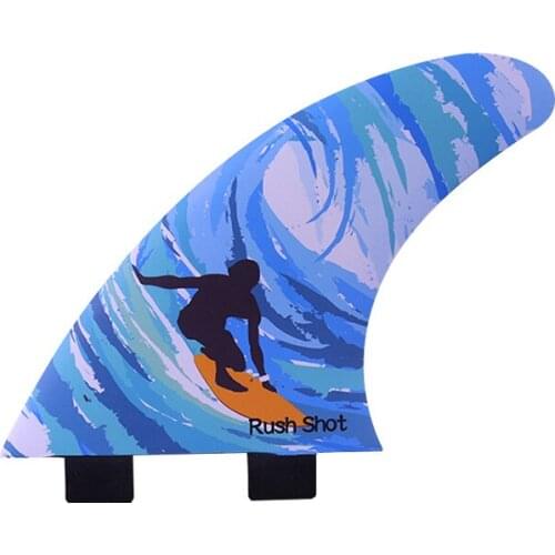 Surfboard accessories High-quality tail rudder Surf fins L-R2 series RTM process Rudder