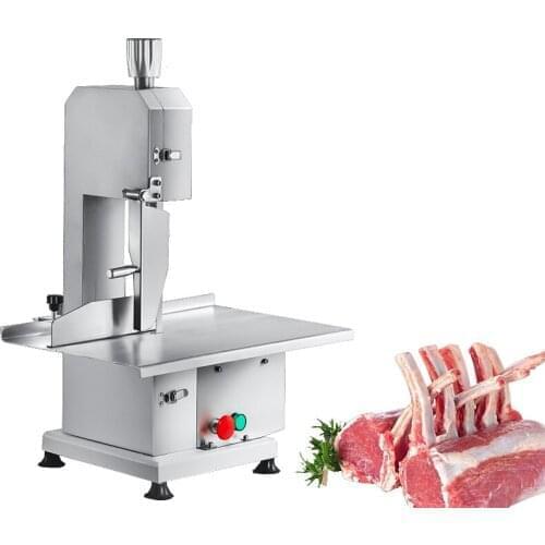 Electric Meat Cutter Full Automatic Bone Cutter Bone Saw Bone Sawing Machine For Pork Ribs Frozen Pork Trotters Bone Steak