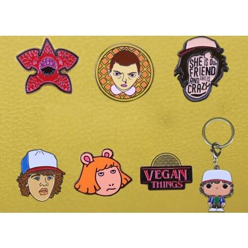 Stranger Things Enamel Pin