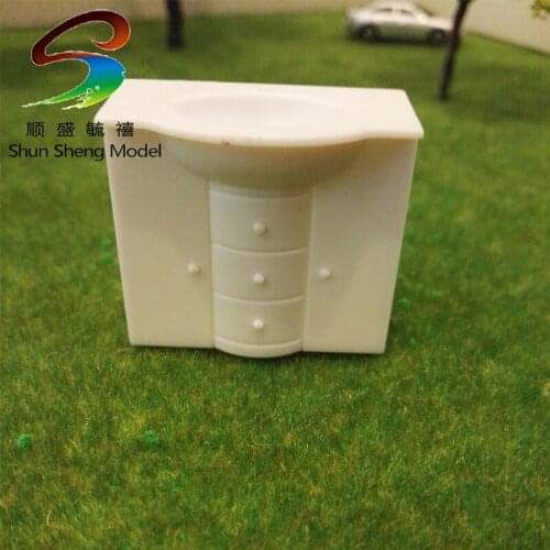 1/25 scale model of ABS lavabo, DIY building sand table model, the production materials, indoor furniture
