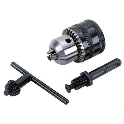Wolfcraft 3Prç SDS Plus Drill Chuck Set