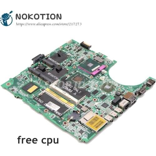 NOKOTION For Dell Studio 1535 1537 Laptop Motherboard 0H281K CN-0H281K 965PM DDR2 HD3470 graphics Free CPU