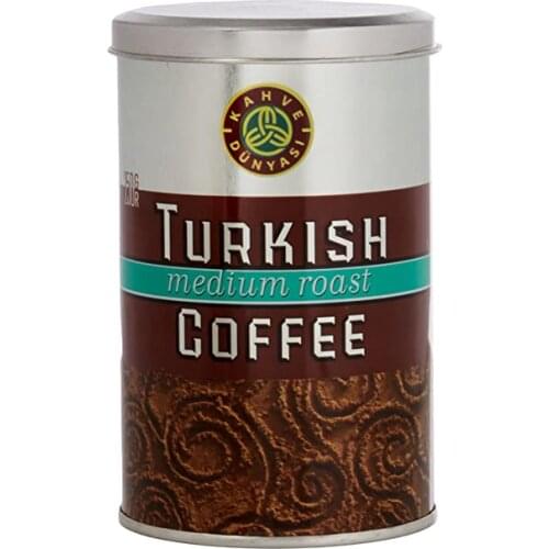 Kahve Dunyasi Medium Roast Turkish Coffee 250 gr X 3 Box