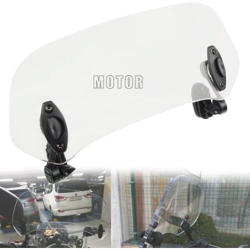 Motor Windshield Adjustable Wind Screen Spoiler Universal for BMW R1200GS LC ADV F700GS F800GS F650GS G310GS Adventure R1200GSA