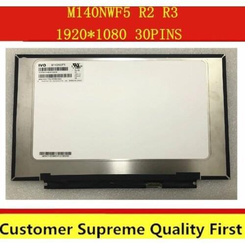 140INCH M140NWF5 R2 R3 FHD IPS WUXGA Narrow Laptop LCD Screen Replacement LED Display Panel Matrix