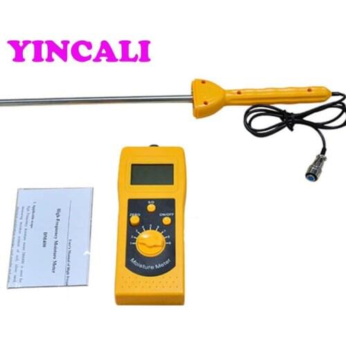 Fast Shipping Moisture Meter DM400S High Frequency Soil Sediment Coal Moisture Gauge Hygrometer Single or Double precision