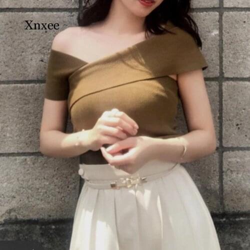 Женские пуловеры с открытыми плечами Xnxee China At AliExpress