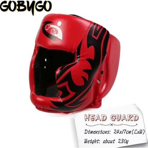 Boxing Head Guard Closed Type/Sparring Helmet/MMA/Muay Thai Kick head guard Sparring MMA Muay Thai kick brace Head protection