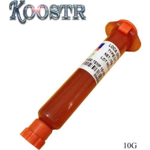 10ML UV Glue tp-2500 LOCA Liquid Optical Clear Adhesive For Repair Cellphone for touch screen samsung galaxy iPhone