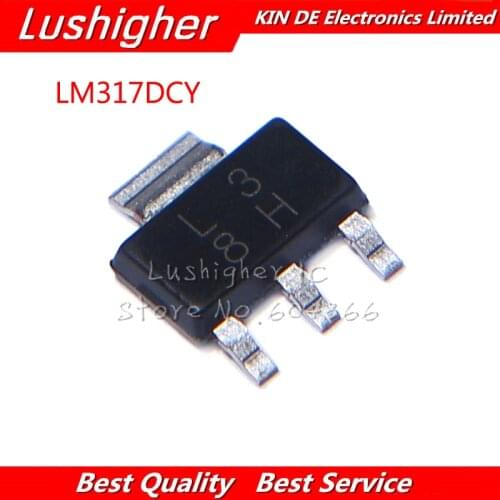 10pcs LM317DCY SOT223 LM317DCYR LM317 L3 SOT-223 LM317DCYRG3