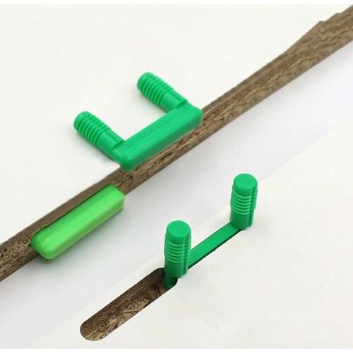 10pcs U-shaped Wood Board Connector plastic Invisible Right angle Fixed Cabinet Hinge Buckle lock Furniture fastener Hardware