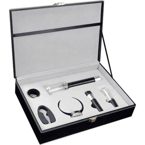 6PCS Wine Opener Kit Reusable Versatile Wine Accessories Set Wine Remover Wine Corkscrew Bar Accessories