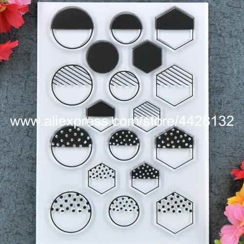 Dots Ground Scrapbook DIY photo cards rubber stamp clear stamp transparent stamp 11x16cm 9012019