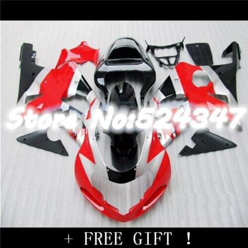 Cheap!! Fairing kit for A GSXR1000 GSX-R1000 GSXR 1000 K2 00 01 02 2000 2001 2002 blue white black Fairings set for Suzuki-Nn