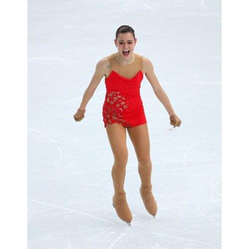 Ice Figure Skating Dresses For Girls Graceful New Brand Kids Competition Figure Skating Dress Custom DR3978