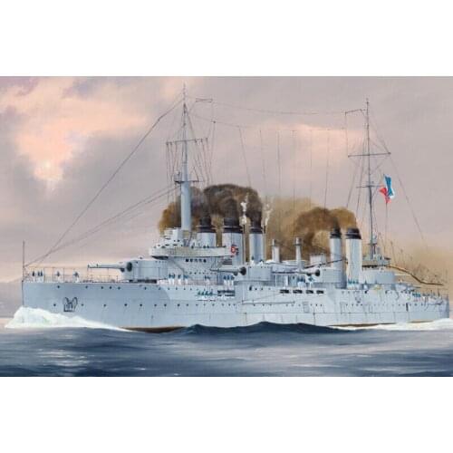 Hobby Boss French Navy Pre-Dreadnought Battleship Danton KIT 86503 1/350 Model TH06371-SMT2