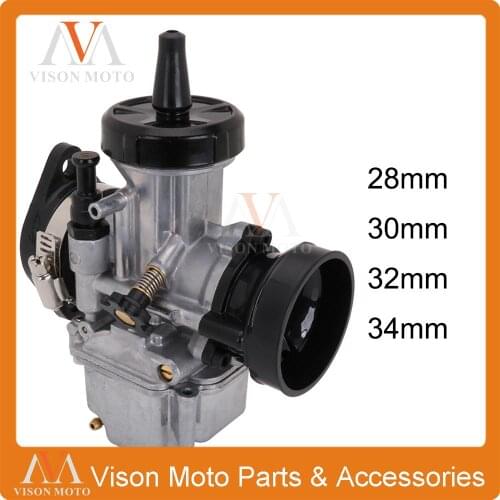 Universal 28MM 30MM 32MM 34MM Carburetor Carb Hand Chock Carburador For Keihin KSR Grom CRF Scooter Xsport ATV Pitbike ATV Quad