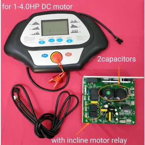 General use repair running machine controller display panel controller+treadmill instrument panel 1-2.5HP 1-4.0HP DC Motor